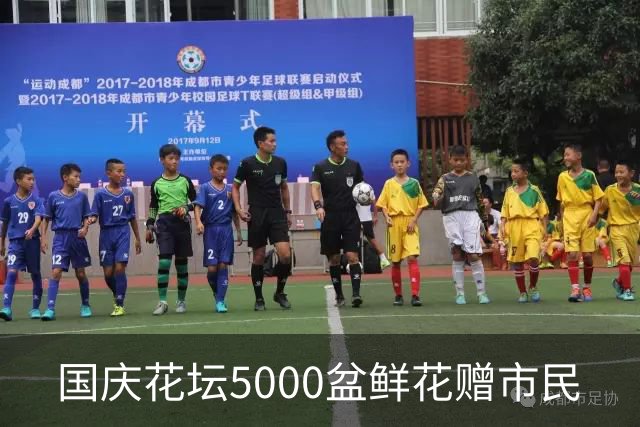 国庆花坛5000盆鲜花赠市民