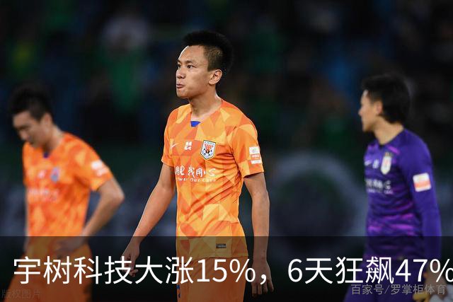 宇树科技大涨15%，6天狂飙47%