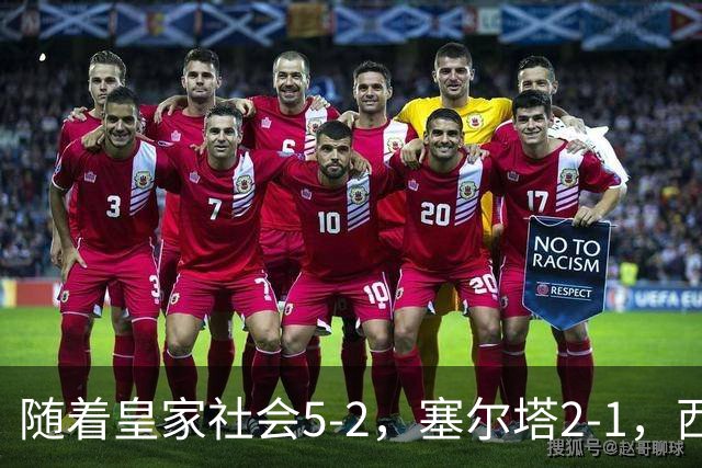随着皇家社会5-2，塞尔塔2-1，西甲最新积分榜出炉