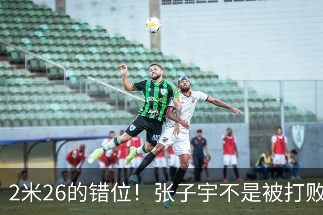 2米26的错位！张子宇不是被打败的，是被“群殴”扳倒的！